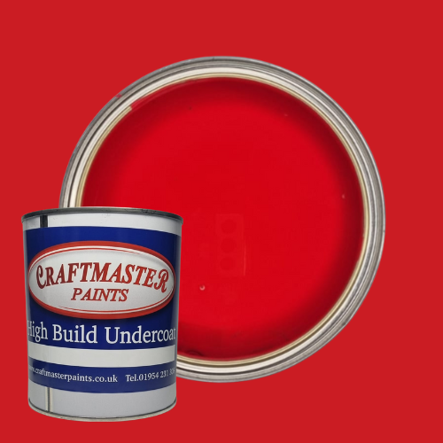 Mid Red - High Build Undercoat – Craftmaster Paints Online Shop